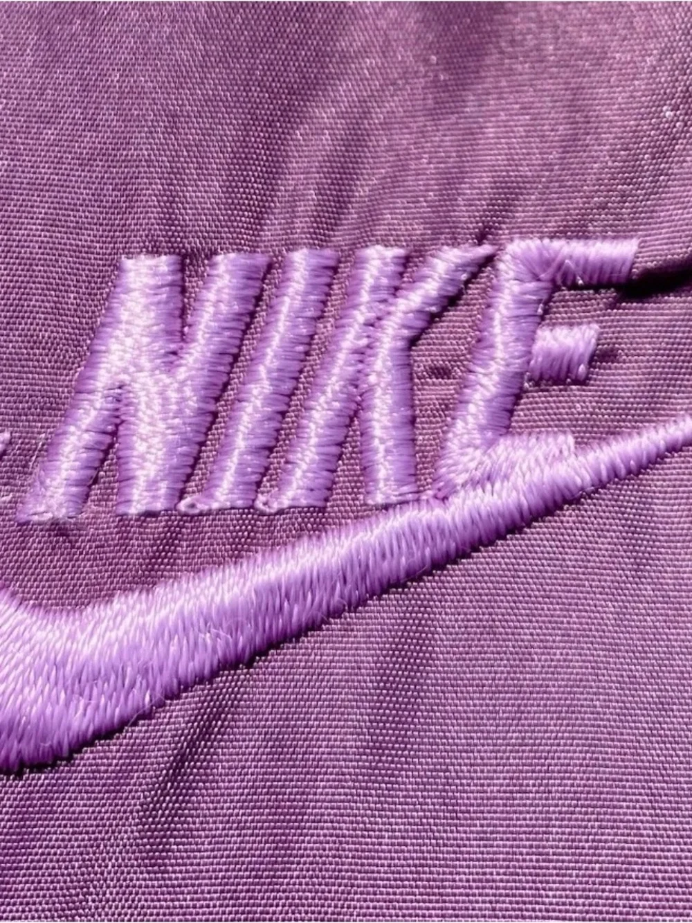 VTG 80’s Nike Spellout Swoosh Colorblock Windbreaker Jacket Womens XXS USA Made